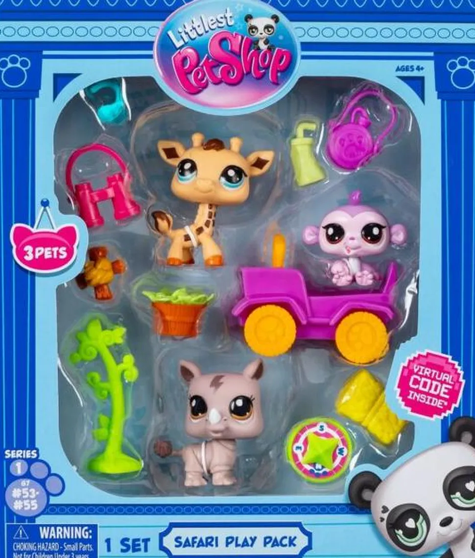 Littlest Pet Shop - Safari Play Pack (Series 1)