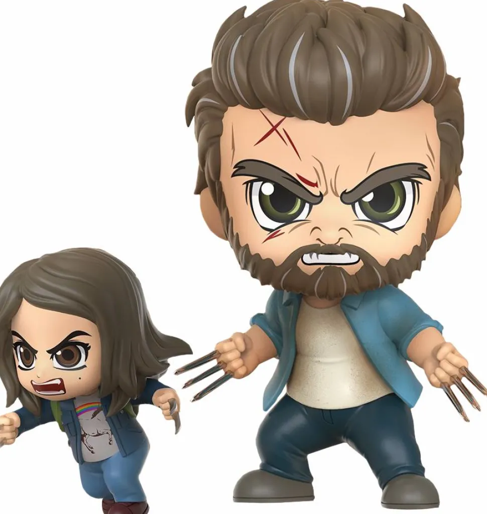 Logan (2017) - Logan & X-23 Cosbaby (S) Hot Toys Figure 2-Pack