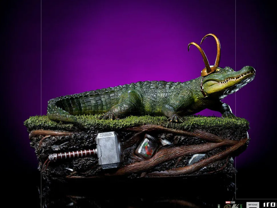 Loki (2021) - Alligator Loki 1/10th Scale Statue