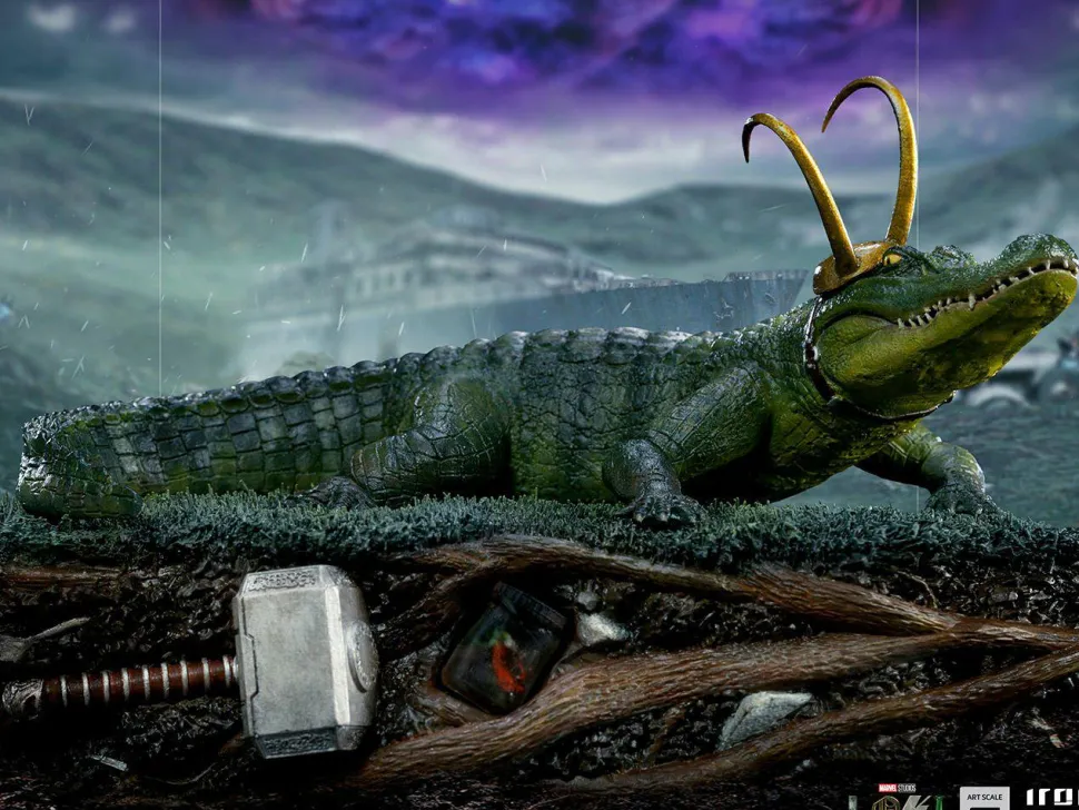 Loki (2021) - Alligator Loki 1/10th Scale Statue