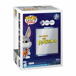 Looney Tunes - Bugs Bunny as Fred Flintstone Warner Bros 100th Anniversary Pop! Vinyl Figure (2023 Summer Convention Exclusive) (Popcultcha Exclusive)
