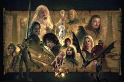 Lord of the Rings - The Two Towers Fine Art Print by Jerry Vanderstelt
