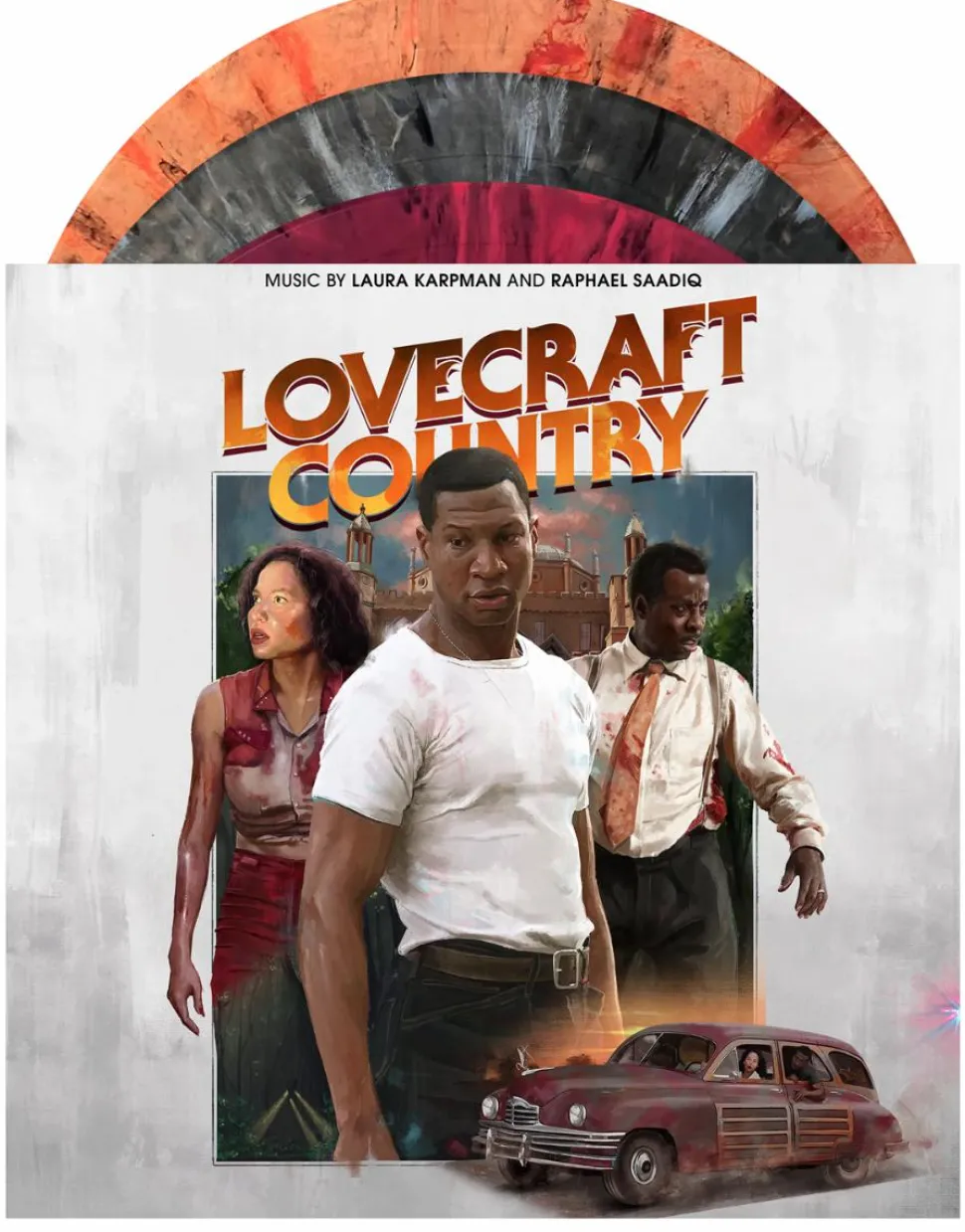 Lovecraft Country - Soundtrack From The HBO Original Series by Laura Karpman and Raphael Saadiq 3xLP Vinyl Record (Coloured Vinyl)