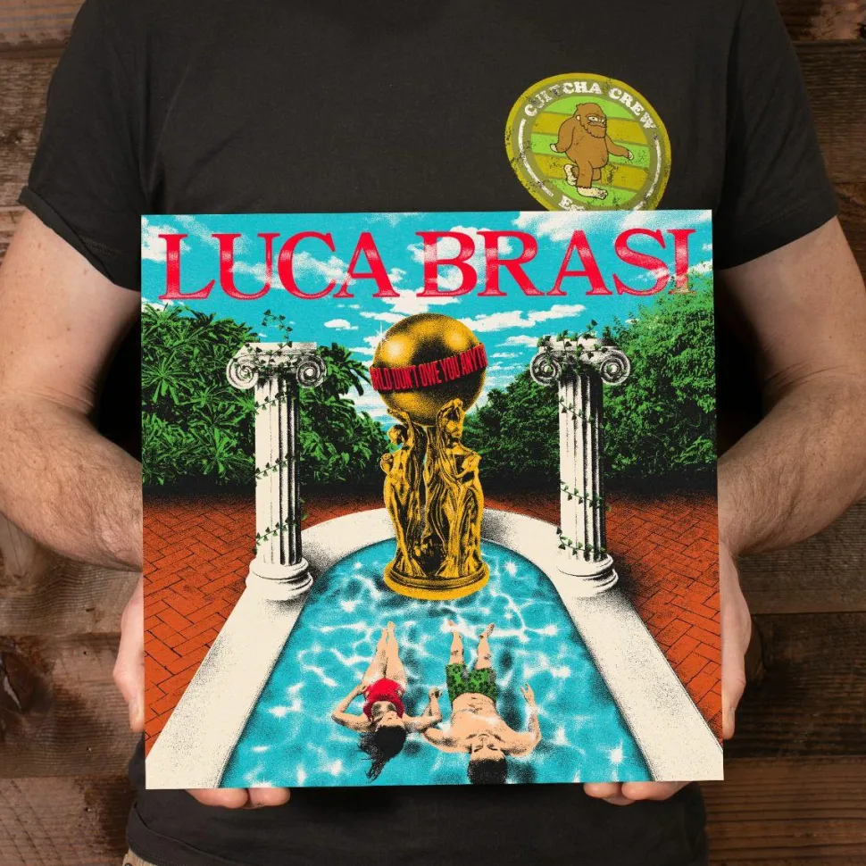 Luca Brasi - The World Don't Owe You Anything LP Vinyl Record (Pool Water Blue Coloured Vinyl)