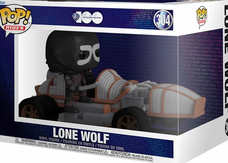 Mad Max 2: The Road Warrior - Lone Wolf Warner Bros. 100th Pop! Rides Vinyl Figure