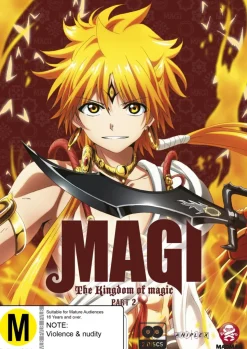Magi: The Kingdom of Magic - Season 2 Collection 2 DVD (Eps 14-25)