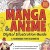 Manga & Anime Digital Illustration Guide: A Handbook for Beginners by Studio Hard Deluxe Paperback Book