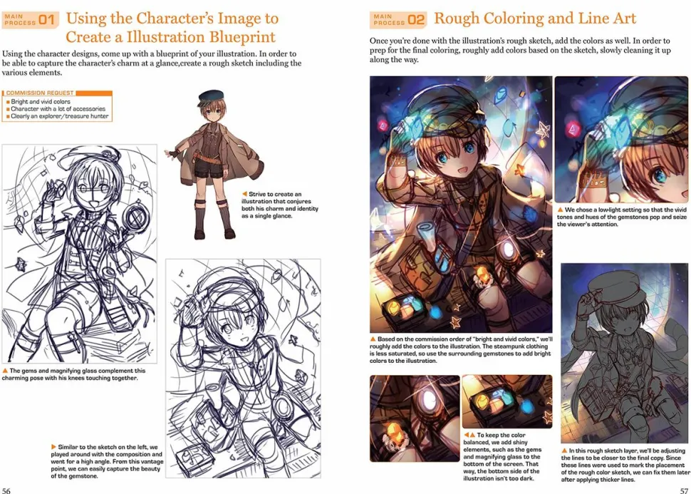 Manga & Anime Digital Illustration Guide: A Handbook for Beginners by Studio Hard Deluxe Paperback Book