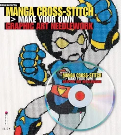 Manga Cross-Stitch Book - With CD