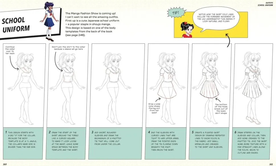 Manga Drawing School Hardcover Book