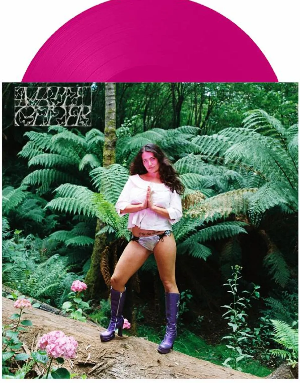 Maple Glider - I Get Into Trouble LP Vinyl Record (Neon Pink Coloured Vinyl)
