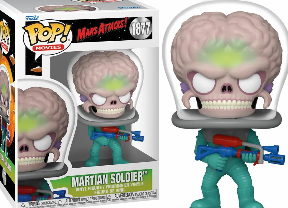 Mars Attacks - Ack Ack Pop! Vinyl Bundle (Set of 3)