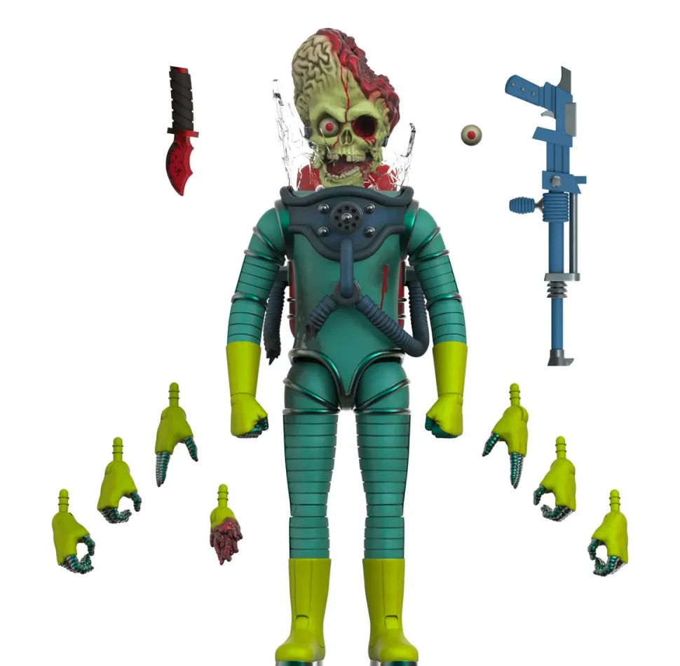 Mars Attacks - Wave 1 Ultimates! 7" Scale Action Figure Bundle (Set of 2)