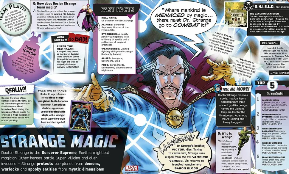 Marvel - Absolutely Everything You Need to Know Hardcover Book