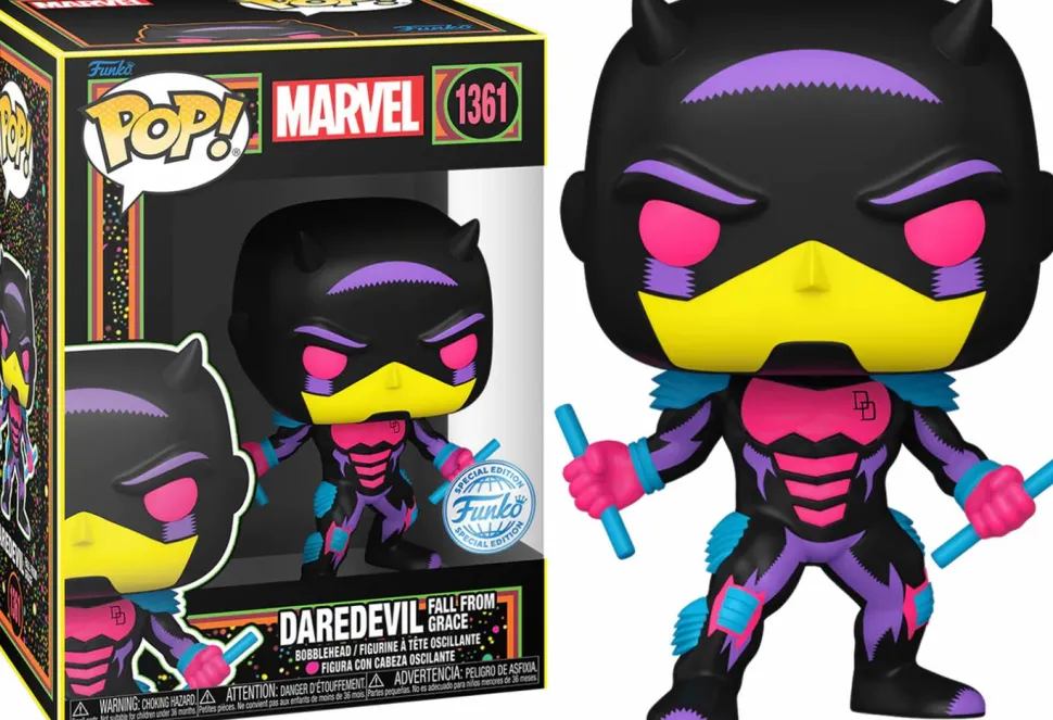 Marvel - Daredevil (Fall from Grace) Blacklight Pop! Vinyl Figure