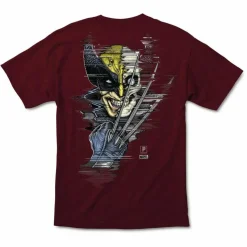 Marvel - Marvel x Primitive Wolverine Burgundy T-Shirt