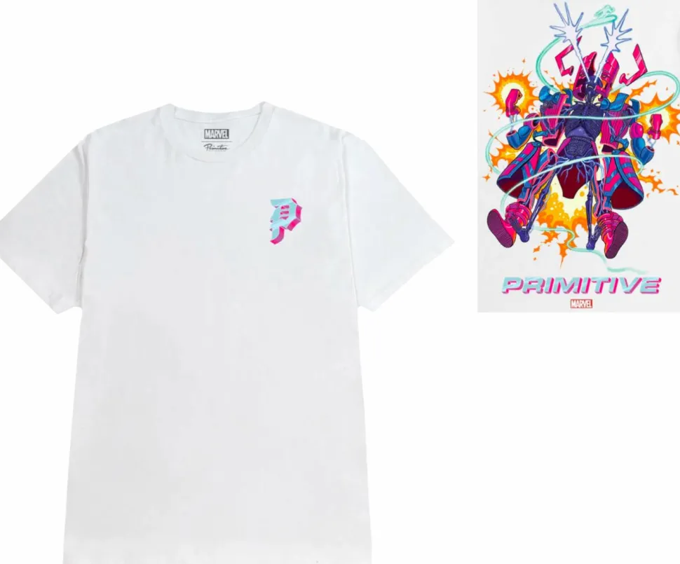 Marvel - Nychos x Primitive Galactus White T-Shirt