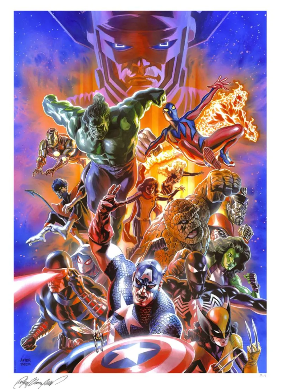 Marvel - Secret Wars: Battleworld #1 Fine Art Print by Felipe Massafera