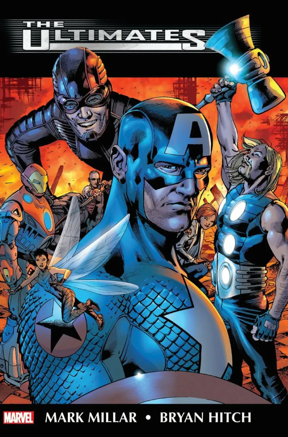 Marvel - Ultimates by Mark Millar & Bryan Hitch Omnibus Hardcover Book