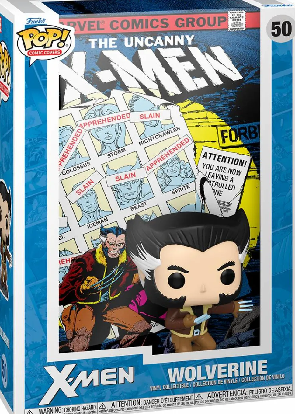 Marvel - Wolverine in The Uncanny X-Men #141 Comic Covers Pop! Vinyl Figure