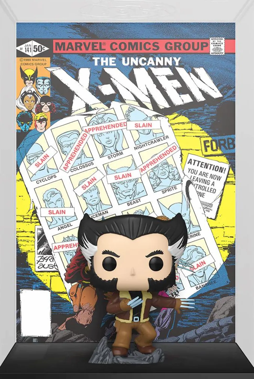 Marvel - Wolverine in The Uncanny X-Men #141 Comic Covers Pop! Vinyl Figure