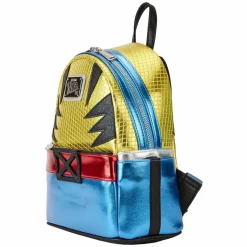 Marvel - Wolverine Metallic Cosplay 10" Faux Leather Mini Backpack