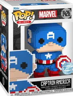Marvel: 8-Bit - Captain America 8-Bit Pop! Vinyl Figure