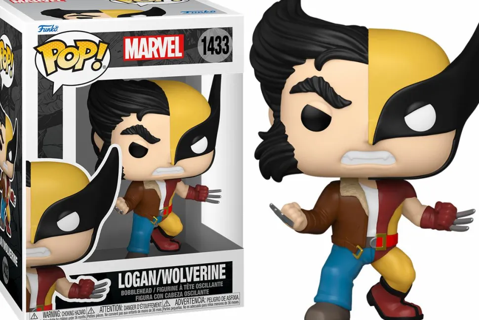 Marvel: Split - Logan/Wolverine Pop! Vinyl Figure
