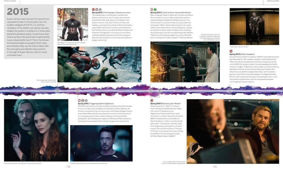 Marvel Studios - The Marvel Cinematic Universe: An Official Timeline Hardcover Book
