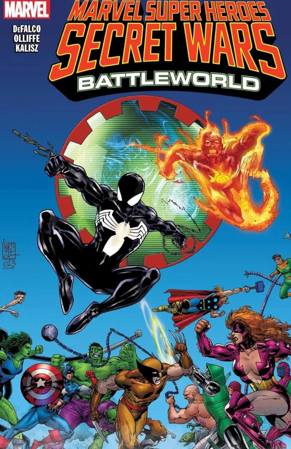 Marvel Super Heroes Secret Wars - Battleworld Trade Paperback Book