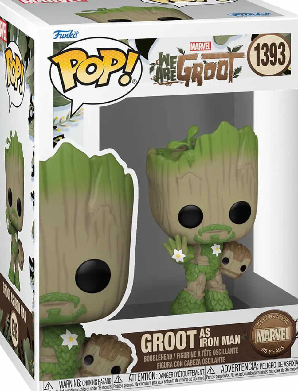 Marvel 85th Anniversary: We Are Groot - Groot as Iron Man Pop! Vinyl Figure