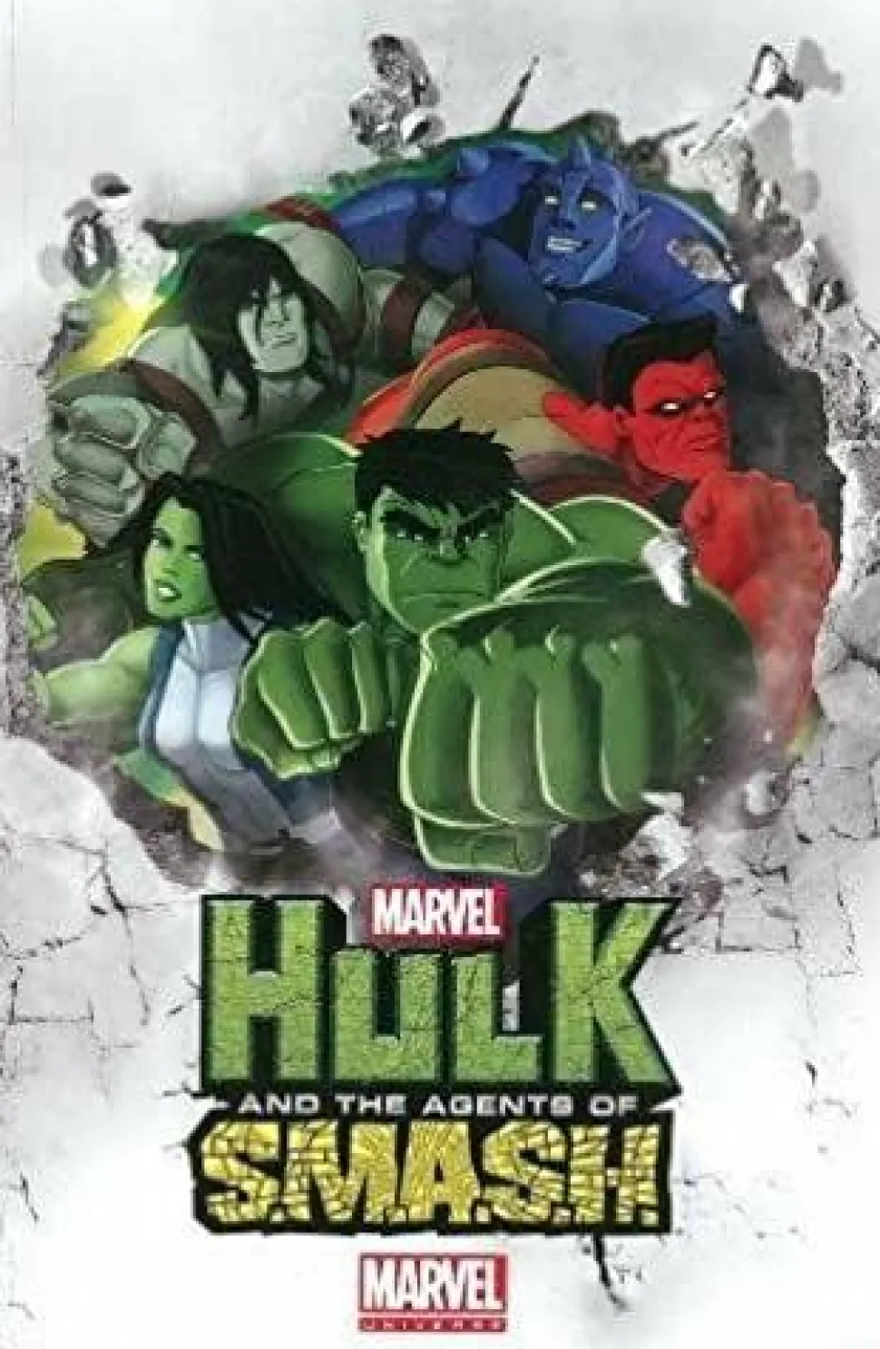Marvel Universe - Hulk Agents of S.M.A.S.H. Paperback Book