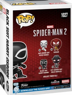 Marvel's Spider-Man 2 - Black Suit Harry Osborn Pop! Vinyl Figure