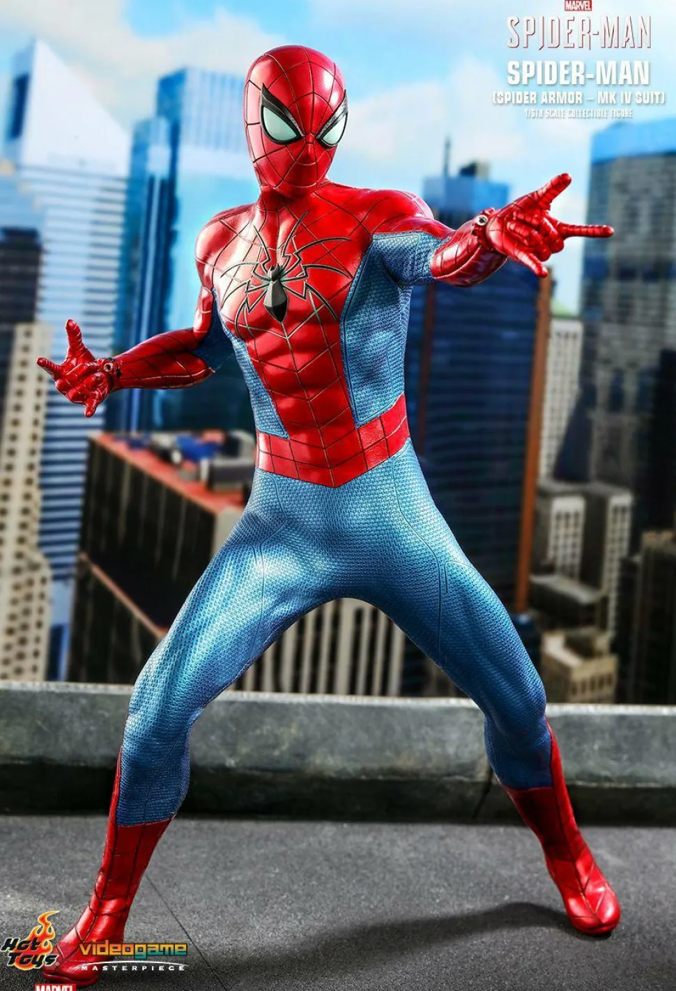 Marvel’s Spider-Man (2018) - Spider-Man MK IV Armour Suit 1/6th Scale Hot Toys Action Figure