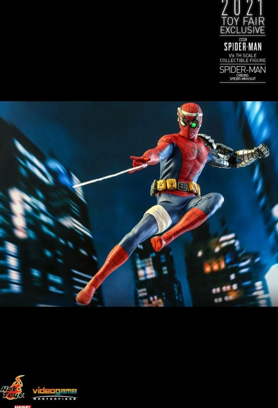 Marvel’s Spider-Man (2018) - Spider-Man in Cyborg Spider-Man Suit 1/6th Scale Hot Toys Action Figure (2021 Toy Fair Exclusive) (INT Sales Only)