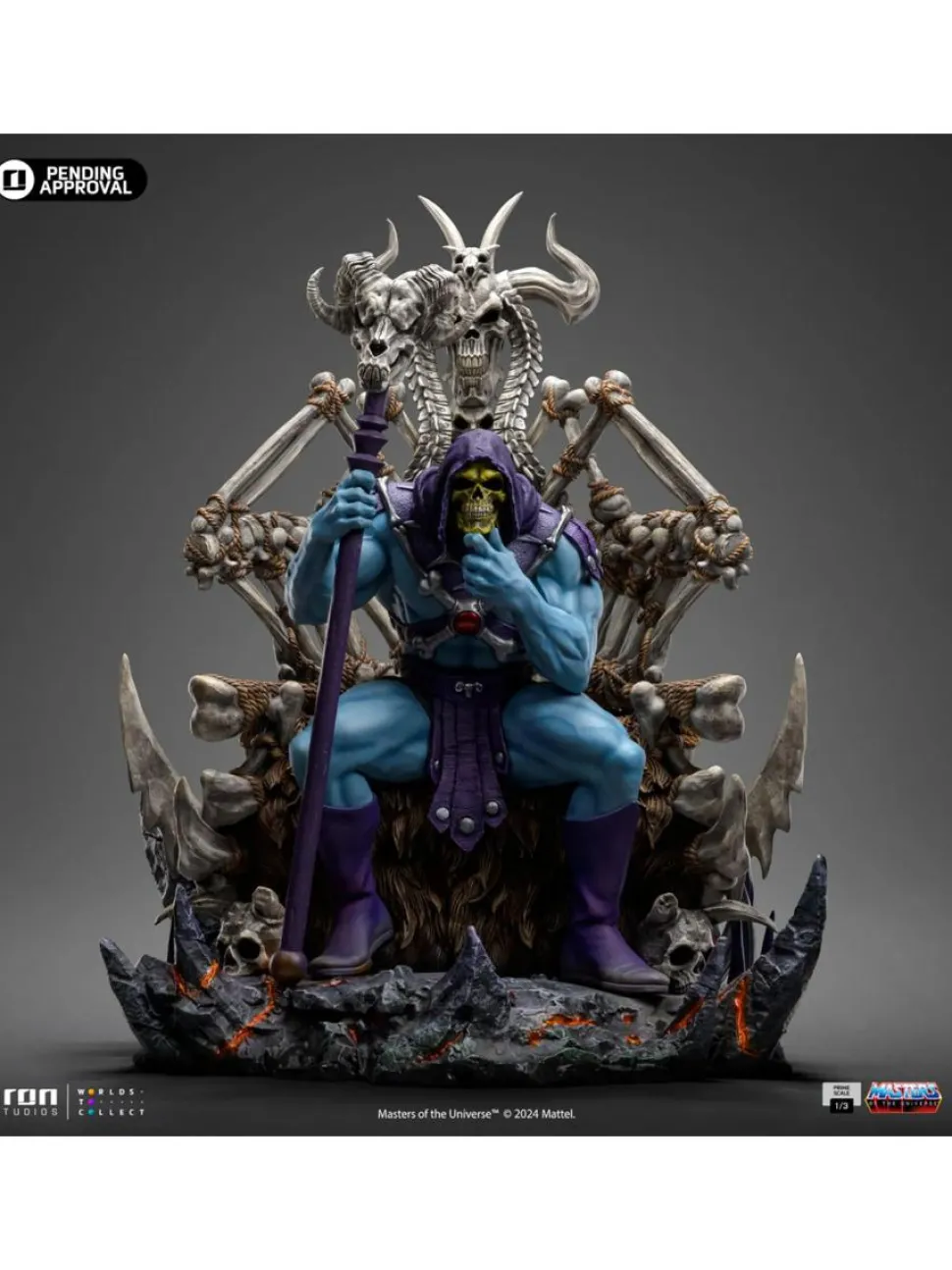 Masters of the Universe - Skeletor on Throne 10th Anniversary Prime Scale 1/3 Scale Statue