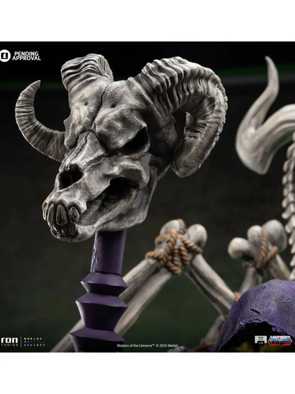 Masters of the Universe - Skeletor on Throne 10th Anniversary Prime Scale 1/3 Scale Statue