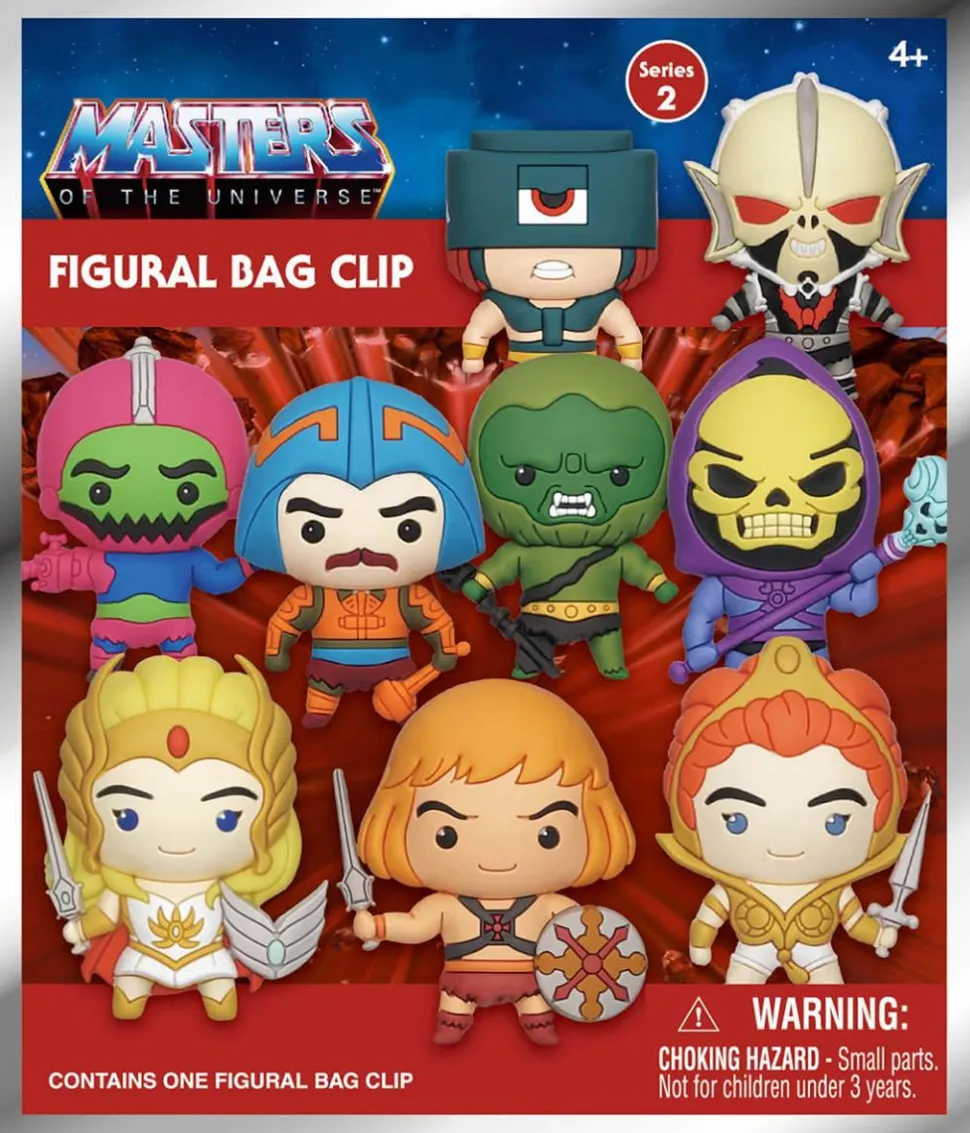Masters of the Universe - Series 2 3D Figural Foam Bag Clip Blind Bag (Single Unit)