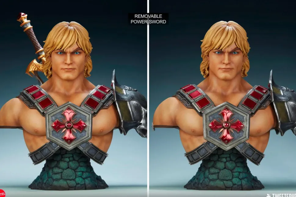 Masters of the Universe - He-Man 1:1 Scale Life-Size Bust