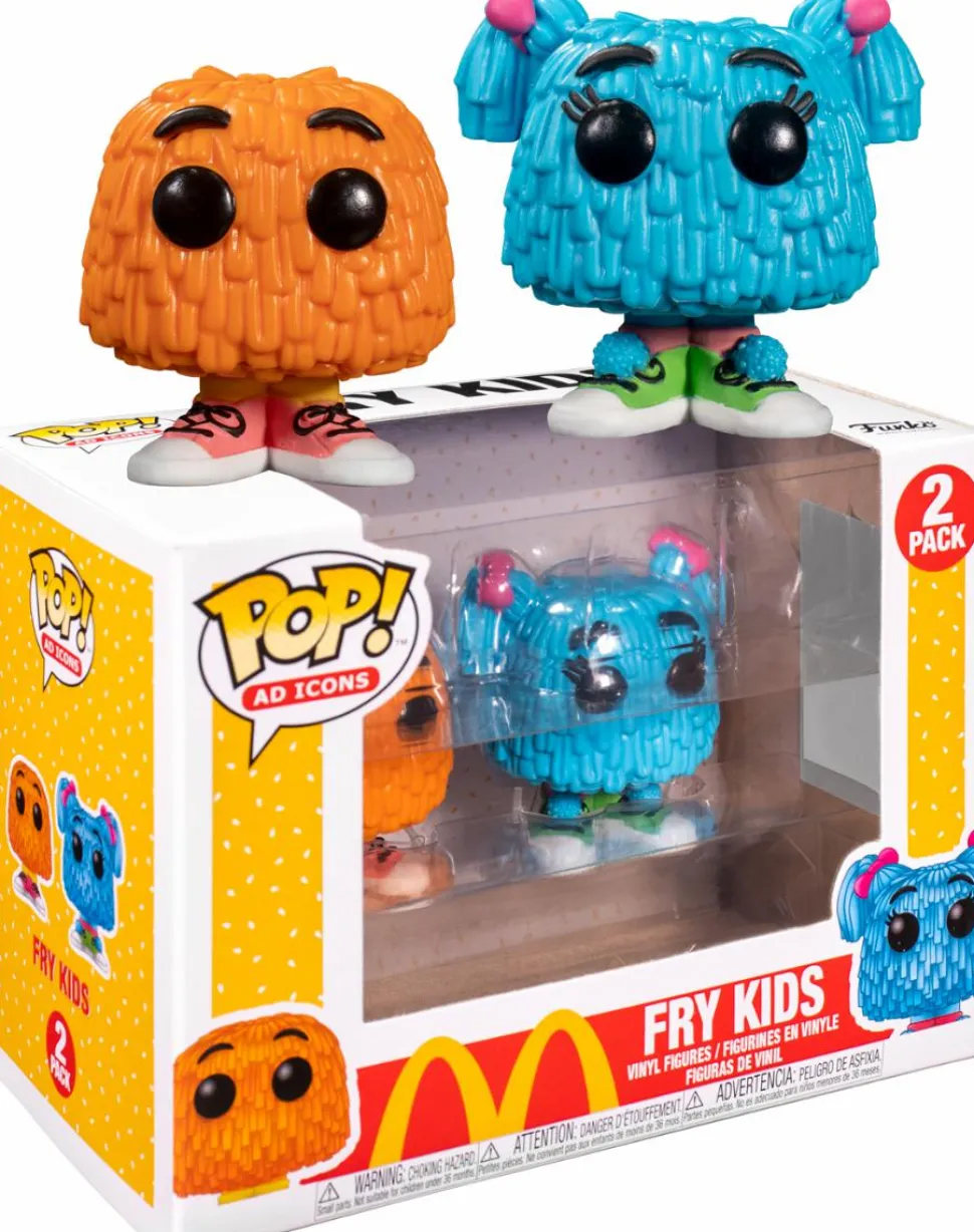 McDonald’s - Fry Kids Orange & Blue Pop! Vinyl Figure 2-Pack