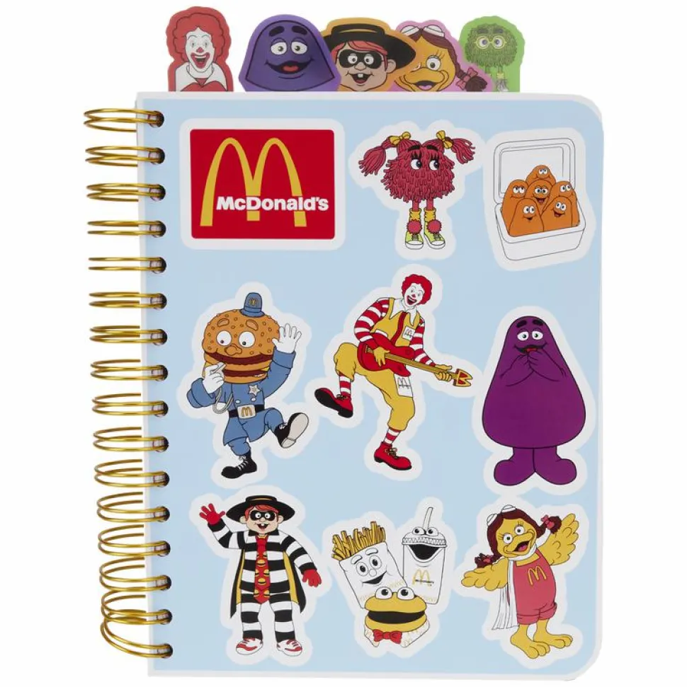 McDonald's - McDonaldland 8" Spiral Tab Journal