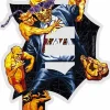 Megadeth - Megadeth x Primitive Dirty P Chains Sticker