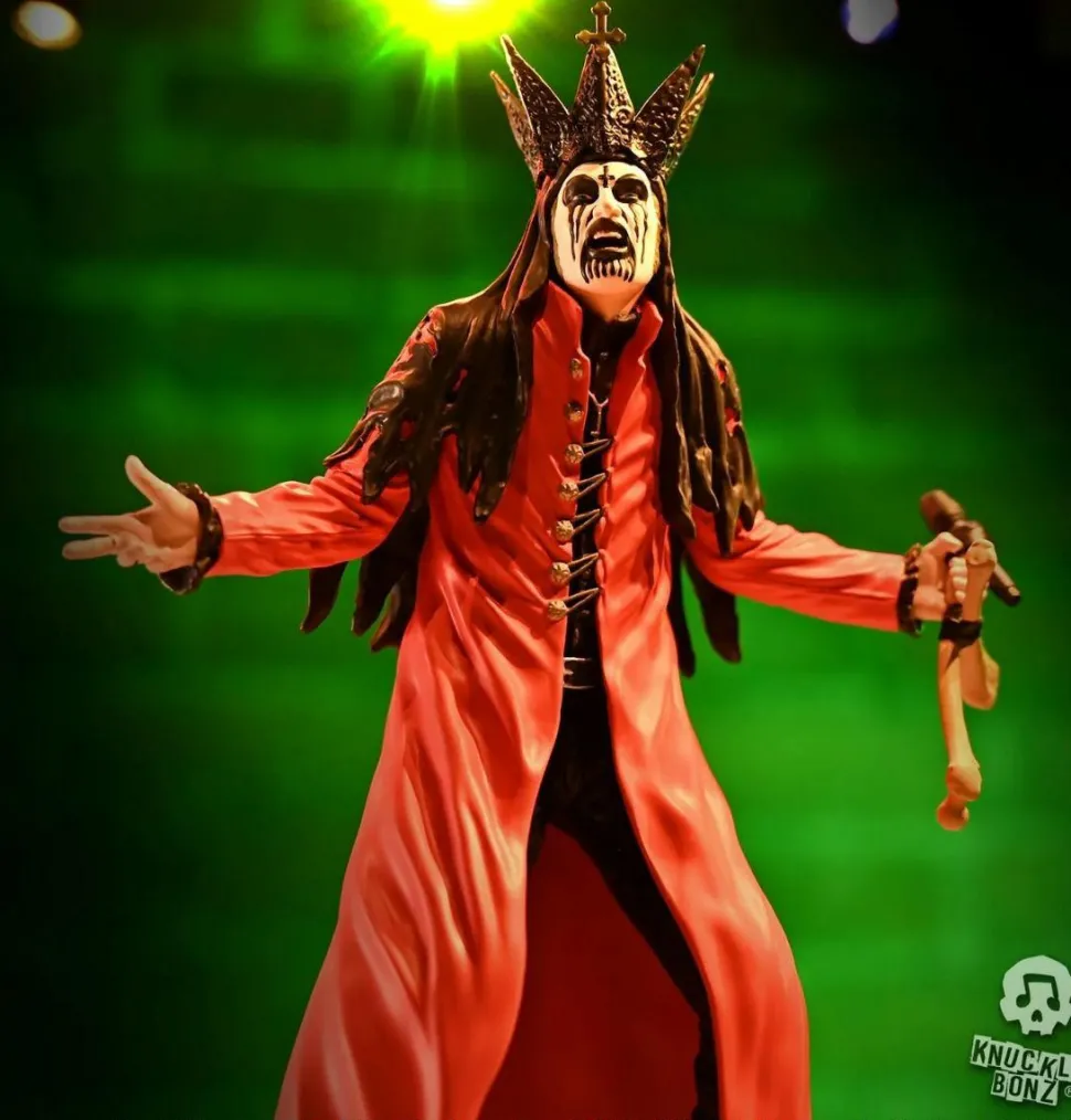 Mercyful Fate - The King Diamond III (Red) Rock Iconz 1/9th Scale Statue