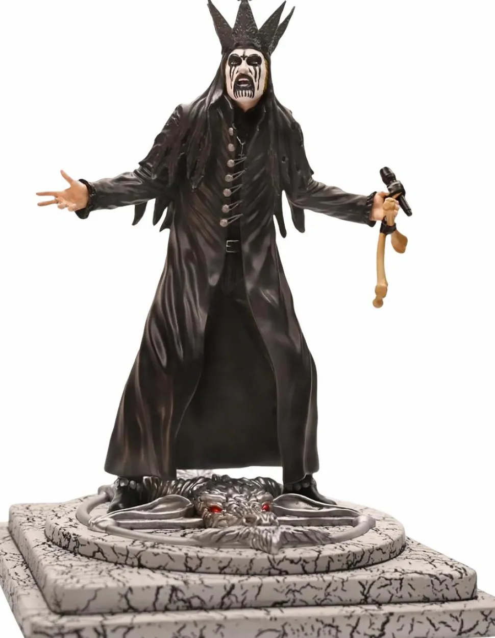 Mercyful Fate - The King Diamond III (Black) Rock Iconz 1/9th Scale Statue