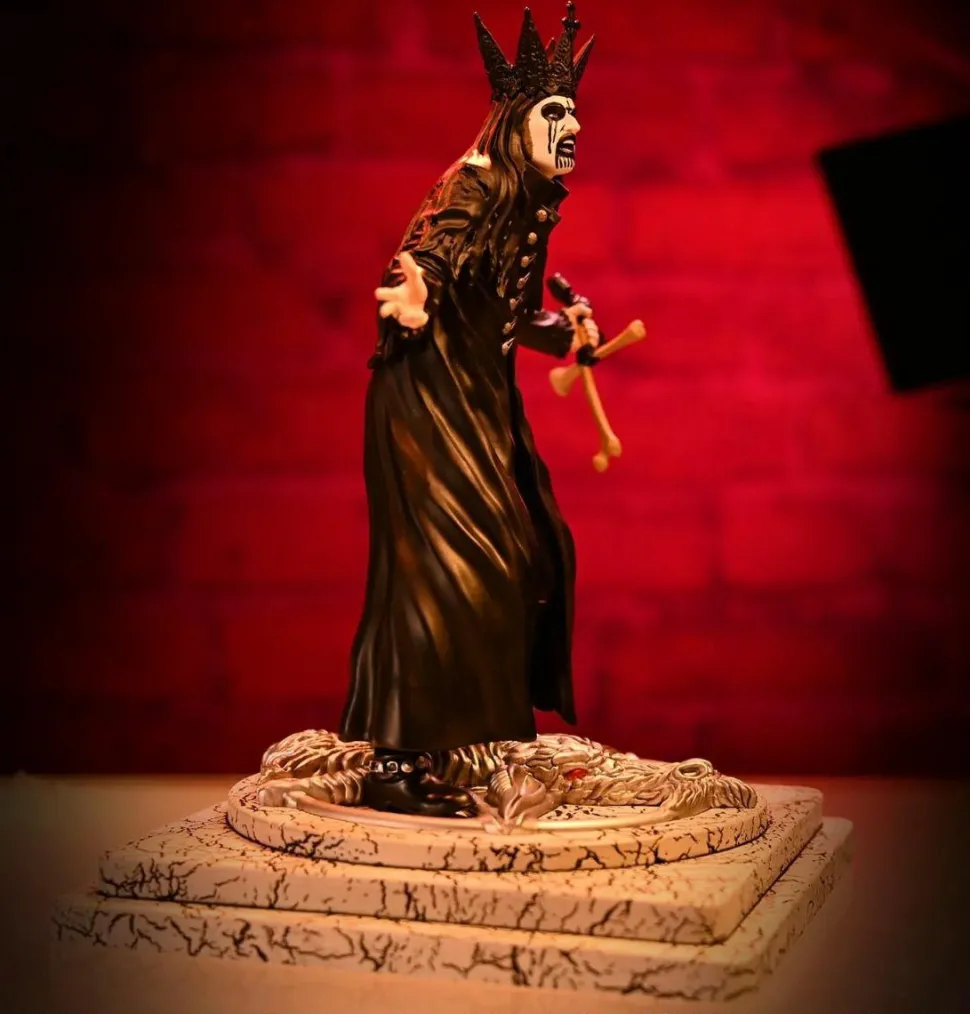 Mercyful Fate - The King Diamond III (Black) Rock Iconz 1/9th Scale Statue