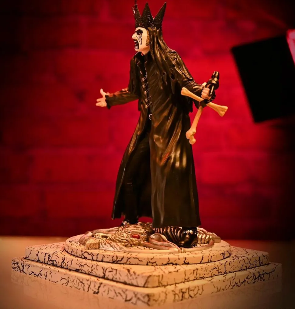 Mercyful Fate - The King Diamond III (Black) Rock Iconz 1/9th Scale Statue