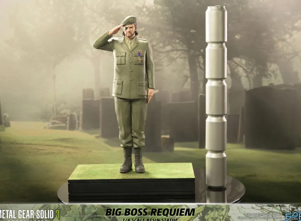 Metal Gear Solid 3: Snake Eater - Big Boss Requiem 1/4th Scale Statue