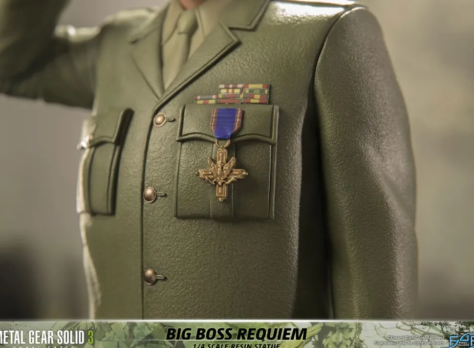 Metal Gear Solid 3: Snake Eater - Big Boss Requiem 1/4th Scale Statue