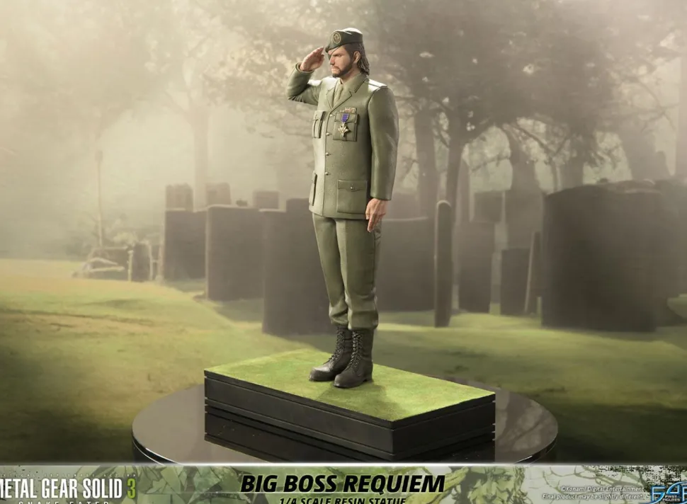 Metal Gear Solid 3: Snake Eater - Big Boss Requiem 1/4th Scale Statue