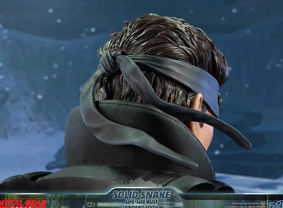 Metal Gear Solid - Solid Snake 1:1 Scale Life-Size Bust